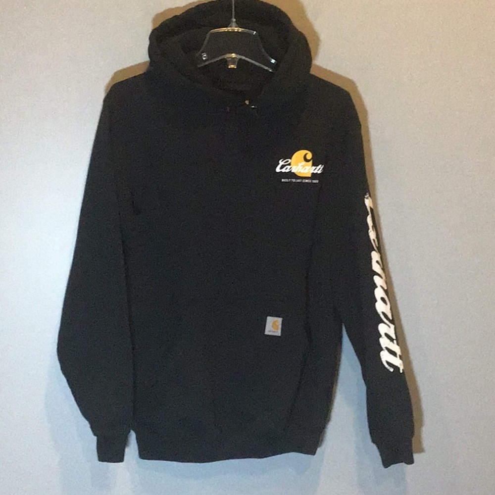Carhartt hoodie sweatshirt built to last